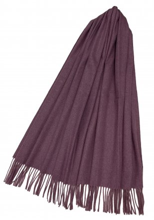 Skjerf - Gårda Soft Wool Blanket Wrap Scarf (Lavender)