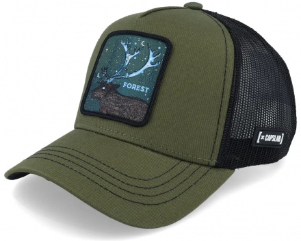 Caps - Capslab Fantastic Beasts Forest Trucker (mørk grønn/svart)