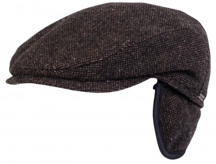 Sixpence / Flat cap - Wigéns Ivy
Slim Earflap Shetland Wool Cap (brun)