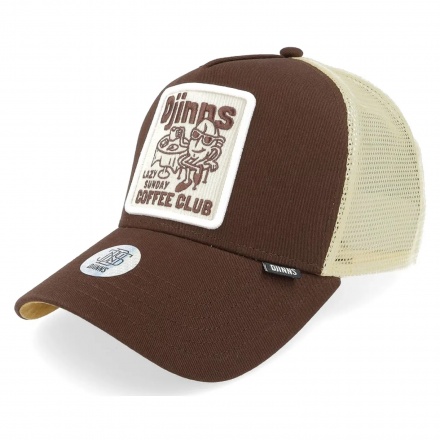 Caps - Djinns HFT Coffee Trucker (brun/beige)