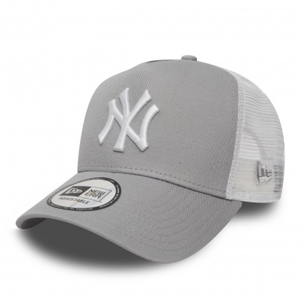 Caps - New Era New York Yankees 9FORTY Trucker (grå/hvit)