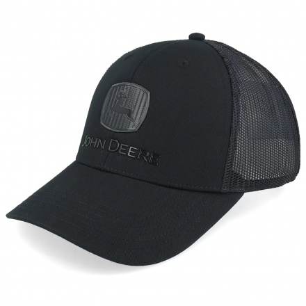 Caps - John Deere JD TM Liquid Chrome Trucker (svart)