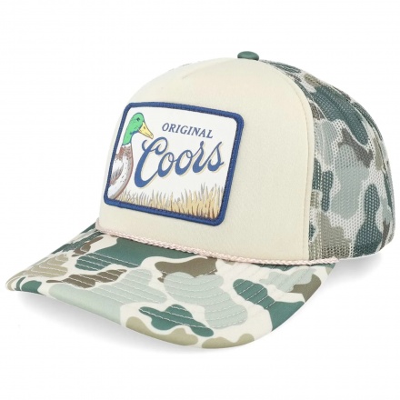 Caps - American Needle Coors Mallard Foamy Trucker (beige/kamuflasje)
