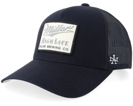 Caps - American Needle Miller High Life Trucker (svart)