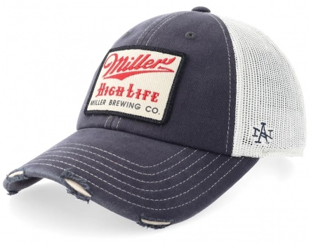 Caps - American Needle Miller High Life Trucker (blå/hvit)