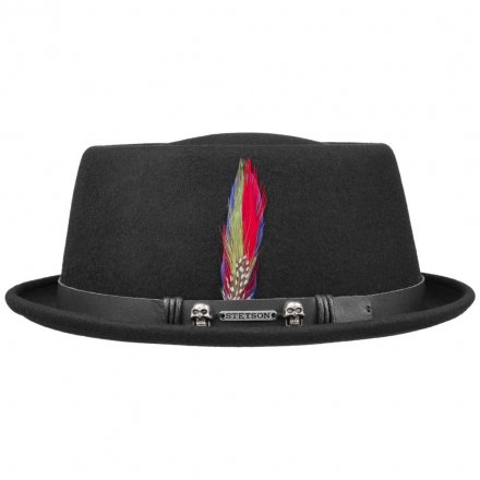 Hatter - Stetson Pork Pie Woolfelt (sort)