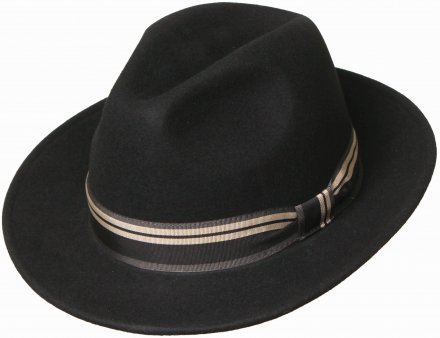 Hatter - Gårda Montefalco Fedora (svart)