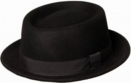 Hatter - Gårda Asolo Pork Pie Wool Hat (svart)