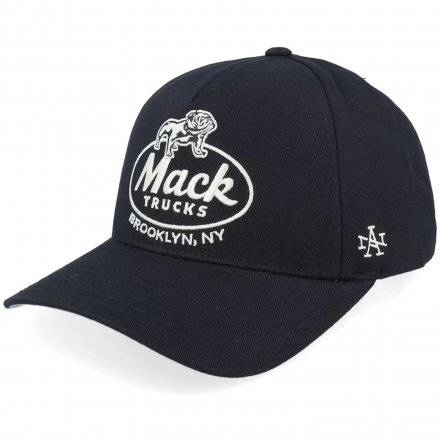 Caps - American Needle Mack Truck Twill Valin Patch Cap (svart)