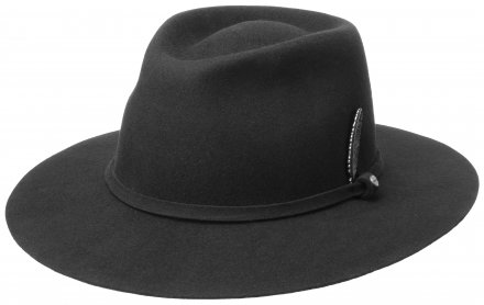 Hatter - Stetson Outdoor Woolfelt (sort)