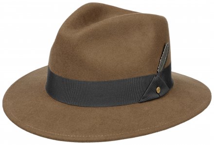Hatter - Stetson Vencaster Traveller Woolfelt (brun)