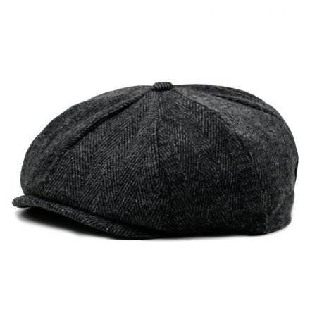 Sixpence / Flat cap - Gårda Buckley Flatcap (svart)