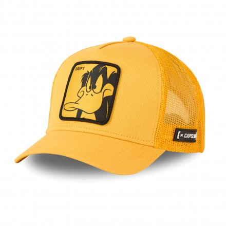 Caps - Capslab Looney Tunes Daffy Duck DUF1 Trucker (gul)