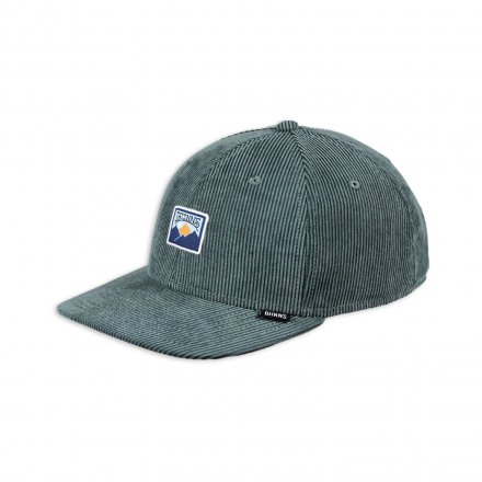 Caps - Djinns Cord Mountains 6 Panel TrueFit Cap (grønn)
