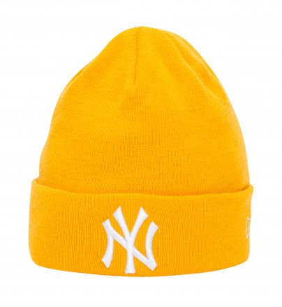 Beanies - New Era New York Yankees Cuff Knit (Gul)