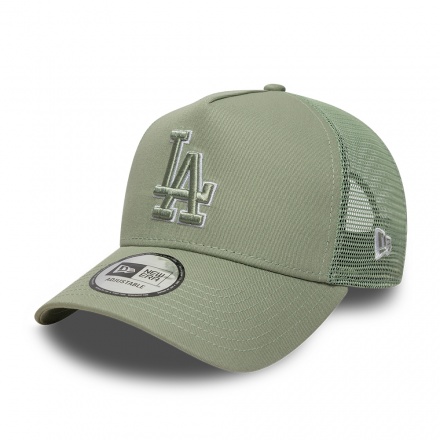 Caps - New Era Los Angeles Dodgers 9FORTY E-Frame Trucker (pastellgrønn)