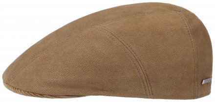 Sixpence / Flat cap - Stetson Ivy Cap Soft Cotton/Cord (brun)