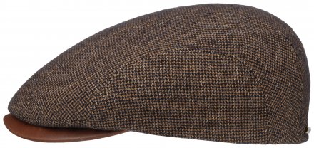 Sixpence / Flat cap - Stetson Ivy Wool Mix Cap (brun)
