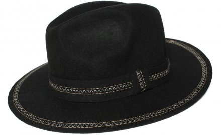 Hatter - Gårda Melia Fedora (sort)