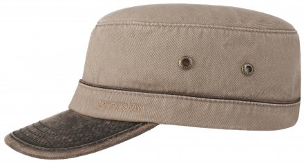Sixpence / Flat cap - Stetson Army Cap Cotton (sand)