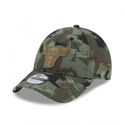 Caps - New Era 940 Chicago Bulls (army)