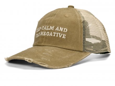 Caps - Gårda Washed Trucker Keep Calm (beige)