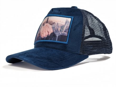 Caps - Gårda Velvet Trucker Business (mørkeblå)