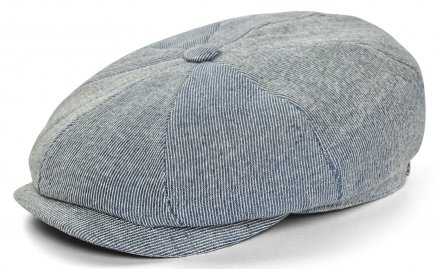 Sixpence / Flat cap - Stetson Linen/Cotton Cap
(lyse blå)