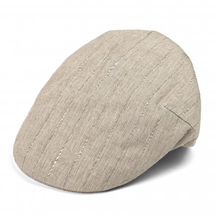 Sixpence / Flat cap - Gårda Pomonte Linen Mix Flat Cap (beige)
