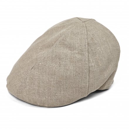 Sixpence / Flat cap - Gårda Tallone Linen Flat Cap (natur)