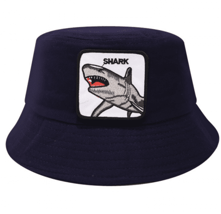 Hatter - Gårda Shark Bucket Hat (blå)