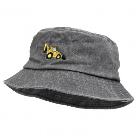 Hatter Barn - Gårda Bulldozer Bucket Hat (grå)