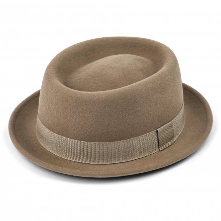 Hatter - Gårda Asolo Pork Pie Wool Hat (beige)