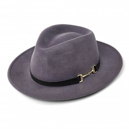 Hatter - Gårda Braga Wool felt Fedora (grå)