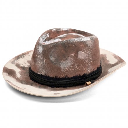 Hatter - Gårda Buchanan Distressed Fedora (brun)