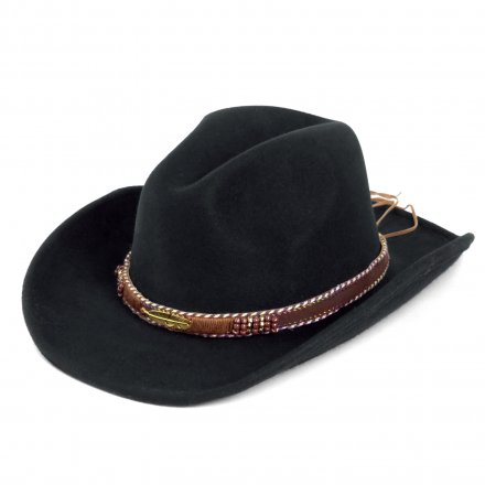 Hatter - Gårda Toquerville Crushable Wool felt Western hat (svart)