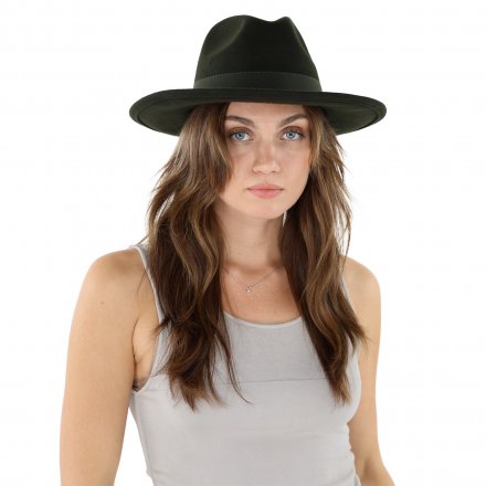 Hatter - Gårda Pocatello Crushable Wool felt Western hat (grønn)