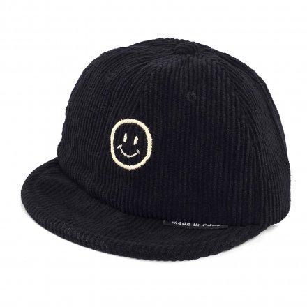 Cap Barn - Gårda Smile Corduroy Cap (svart)