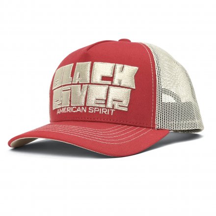 Caps - Black River Bold Logo Trucker (rød/kremfarget)