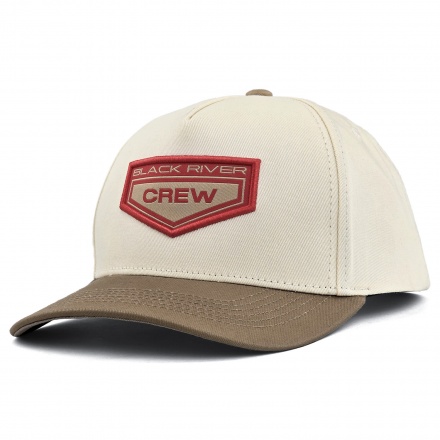 Caps - Black River Crew Cotton Snapback (off-white/kaki)