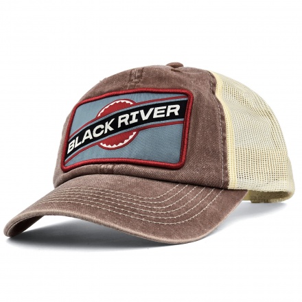Caps - Black River Dayton Washed Trucker (brun)