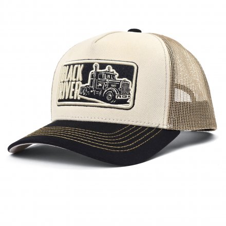 Caps - Black River Hauler Trucker (krem/beige/svart)