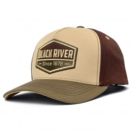 Caps - Black River Timber Trucker (beige/grønn)