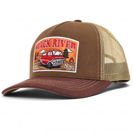 Caps - Black River Camper Trucker (brun)