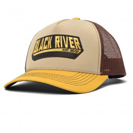 Caps - Black River Summit Trucker (beige/brun/gul)