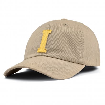 Caps - Gårda Letter Cap 'I' (beige/gul)