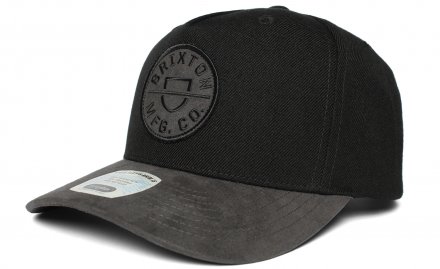 Caps - Brixton Crest Snapback Cap (svart/grå)
