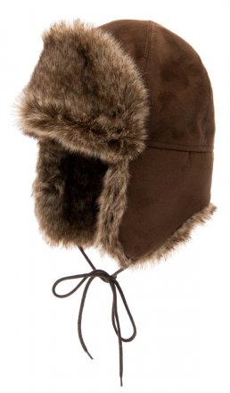 Beanies - CTH Ericson Esbjörn Junior Faux Fur Hat (Brun)