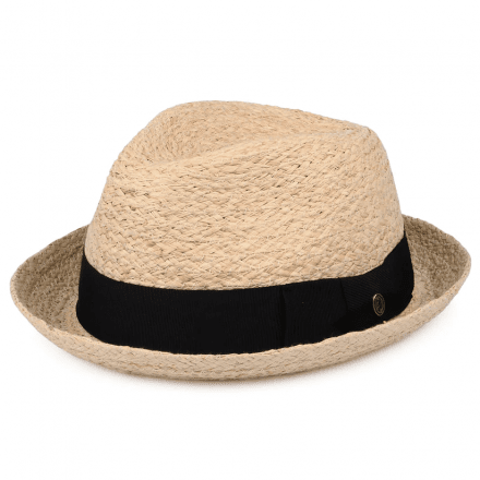 Saybrook Raffia Trilby Hat