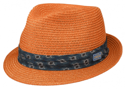 Hatter - Stetson Abaca Trilby (orange)